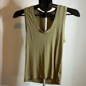 a new day Olive Green Tank Top